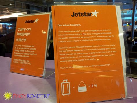 jetstar extra baggage cost